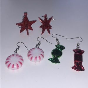 Christmas earring bundle